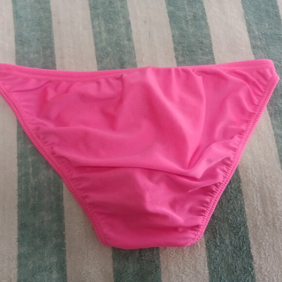 (*) DESIGNER MODUS VIVENDI PINK BIKINI SWIM BRIEF, SIZE "S" (30"-32") Pre-Owned - Picture 2 of 7